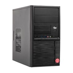 Компьютер iRU Office 312, Intel Pentium Gold G6400, DDR4 8ГБ, 240ГБ(SSD), Intel UHD Graphics 610, Free DOS, черный [1468915] (1468915)