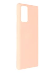 Чехол Pero для Samsung Note 20 Liquid Silicone Light Pink PCLS-0040-PK (854664)