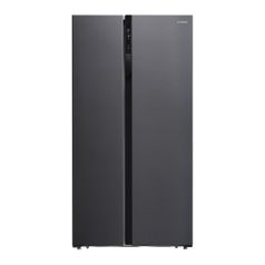 Холодильник Hyundai CS5003F, двухкамерный, черная сталь (1194188)