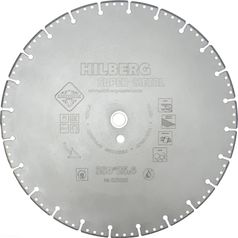 Диск алмазный отрезной 350 мм посадочное 25,4/20 Hilberg Super Metall 520350 (2036223606)