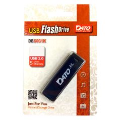 Флешка USB DATO DB8001 32Гб, USB2.0, черный [db8001k-32g] (1109499)