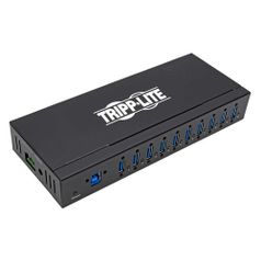 Хаб (разветвитель) TRIPPLITE U360-010-IND, черный (1161724)