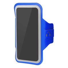 Чехол-повязка DF SportCase-04, для универсальный 5.5-6.5", синий [df sportcase-04 (blue)] (1398238)