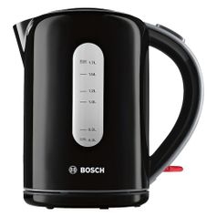 Чайник электрический BOSCH TWK7603, 2200Вт, черный (441758)