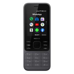 Сотовый телефон Nokia 6300 4G, серый (1447687)
