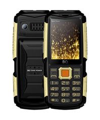 Сотовый телефон BQ BQ-2430 Tank Power Black-Gold (504902)