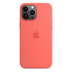 Чехол (клип-кейс) Apple Silicone Case with MagSafe, для Apple iPhone 13 Pro Max, розовый помело [mm2n3ze/a] (1603693)