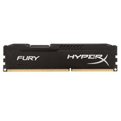 Модуль памяти HyperX Fury Black PC3-10600 DIMM DDR3 1333MHz CL9 - 8Gb HX313C9FB/8 (211346)