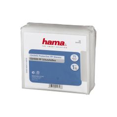 Конверт HAMA H-11716, 75шт., прозрачный [00011716] (825707)