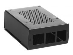 Корпус Qumo RS035 для Raspberry Pi 4B Aluminum Case Black (854626)