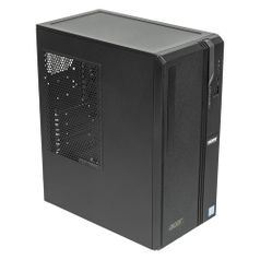 Компьютер ACER Veriton ES2730G, Intel Core i3 8100, DDR4 4Гб, 256Гб(SSD), Intel UHD Graphics 630, Endless, черный [dt.vs2er.011] (1096986)