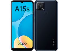 Сотовый телефон Oppo A15s CPH2179 4/64Gb Black & Wireless Headphones Выгодный набор + серт. 200Р!!! (880383)