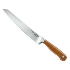 Нож кухонный Tescoma 884832 стальной для хлеба лезв.210мм рифленый край дерево/серебристый (1457625)