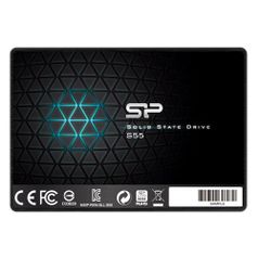 SSD накопитель Silicon Power Slim S55 SP120GBSS3S55S25 120ГБ, 2.5", SATA III (849945)