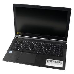 Ноутбук ACER Aspire 3 A315-53-332L, 15.6", Intel Core i3 7020U 2.3ГГц, 4Гб, 128Гб SSD, Intel HD Graphics 620, Windows 10 Home, NX.H2BER.004, черный (1086123)