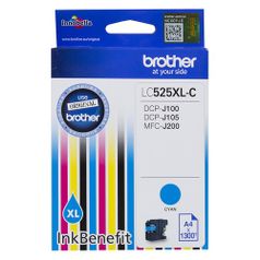 Картридж Brother LC525XLC, голубой / LC525XLC (919358)