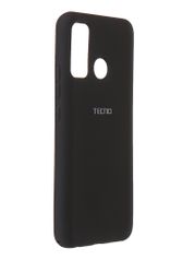 Чехол Svekla для Tecno Camon 15 Silicone Soft Touch Black ST-TEC15-5 (838321)