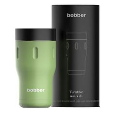 Термокружка BOBBER Tumbler-350, 0.35л, светло-зеленый/ черный (1436334)