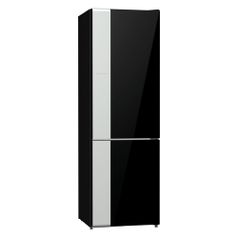 Холодильник GORENJE NRK612ORAB, двухкамерный, черный/серебристый (470546)