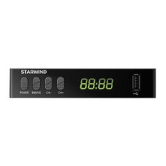 Ресивер DVB-T2 StarWind CT-220, черный (1115186)