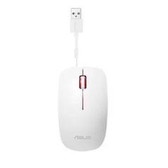 Мышь ASUS UT300, оптическая, проводная, USB, белый [90xb0460-bmu020] (473753)