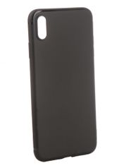 Чехол Brosco для APPLE iPhone XS Max Black IPXSM-TPU-ST-BLACK (639238)