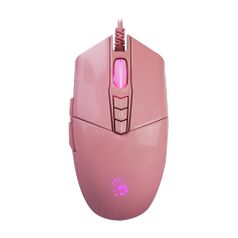 Мышь A4TECH Bloody P91s, игровая, оптическая, проводная, USB, розовый [p91s pink activated] (1379883)