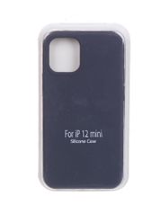 Чехол Krutoff для APPLE iPhone 12 Mini Silicone Case Midnight Blue 11027 (805560)