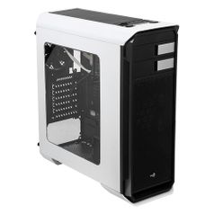 Корпус ATX AEROCOOL AERO-500 WINDOW, Midi-Tower, без БП, белый (473843)