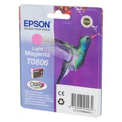 Картридж Epson T0806, светло-пурпурный / C13T08064011 (688563)