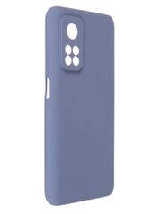 Чехол Pero для Xiaomi Mi 10T Liquid Silicone Grey PCLS-0056-GR (854644)