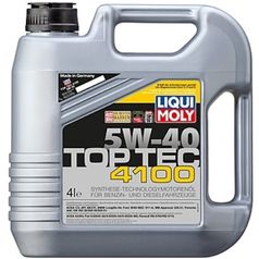 LIQUI MOLY Top Tec 4100 5W-40 | НС-синтетическое 4Л (73)