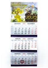 Календарь квартальный на 2020 год «Символ Года 18» (ТРИО Большой) (335)