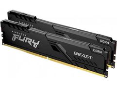 Модуль памяти Kingston Fury Black DDR4 DIMM 3200Mhz PC25600 CL16 - 32Gb Kit (2x16Gb) KF432C16BB1K2/32 (863481)