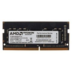 Модуль памяти AMD Radeon R7 Performance Series R748G2606S2S-UO DDR4 - 8ГБ 2666, SO-DIMM, OEM (1411916)