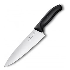 Нож кухонный Victorinox Swiss Classic (6.8063.20B) стальной разделочный лезв.200мм прямая заточка че (1501490)
