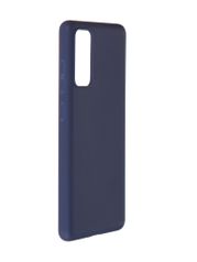 Чехол Alwio для Samsung Galaxy S20 Fan Edition Soft Touch Dark Blue ASTGS20FEBL (870457)