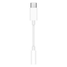 Переходник Apple MU7E2ZM/A, USB Type-C (m) - Jack 3.5 (f), MFI, белый (1188480)