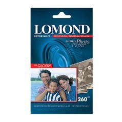 Фотобумага Lomond 1103302 10x15/260г/м2/20л./белый полуглянцевое для струйной печати (29398)