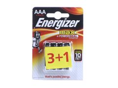 Батарейка AAA - Energizer Max E92 1.5V (3+1шт) E300248501S / 26092 (664832)