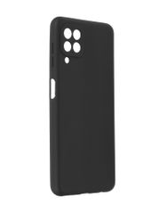Чехол Alwio для Samsung Galaxy A22 Soft Touch Silicone Black ASTGA22BK (877117)