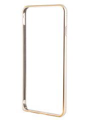 Чехол-бампер Ainy for iPhone 6 Plus Silver QC-A014Q (167711)