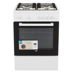 Газовая плита Beko FFSS62010GW, электрическая духовка, белый (1141079)