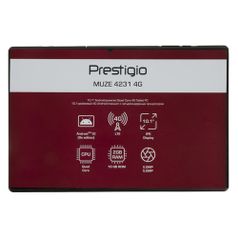 Планшет Prestigio Muze 4231 4G, 2GB, 16GB, 3G, 4G, Android 10.0 черный [tt1pmt42314gdru] (1433094)