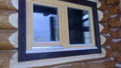 Окна деревянные в деревянный дом (816)
