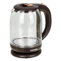 Чайник электрический StarWind SKG1052, 1500Вт, коричневый и бронзовый (1382958)