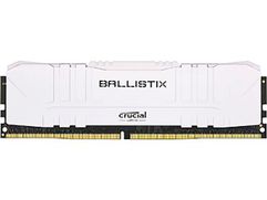 Модуль памяти Ballistix White DDR4 DIMM 3000MHz PC4-24000 CL15 - 16Gb BL16G30C15U4W (735906)