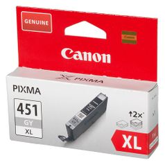 Картридж Canon CLI-451XLGY, серый / 6476B001 (747113)