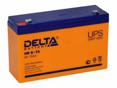 Аккумулятор для ИБП Delta HR 6-15 6V 15Ah (773160)