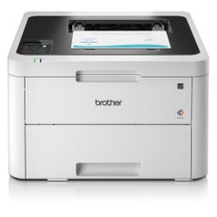 Принтер лазерный BROTHER HL-L3230CDW светодиодный, цвет: белый [hll3230cdwr1] (1093563)